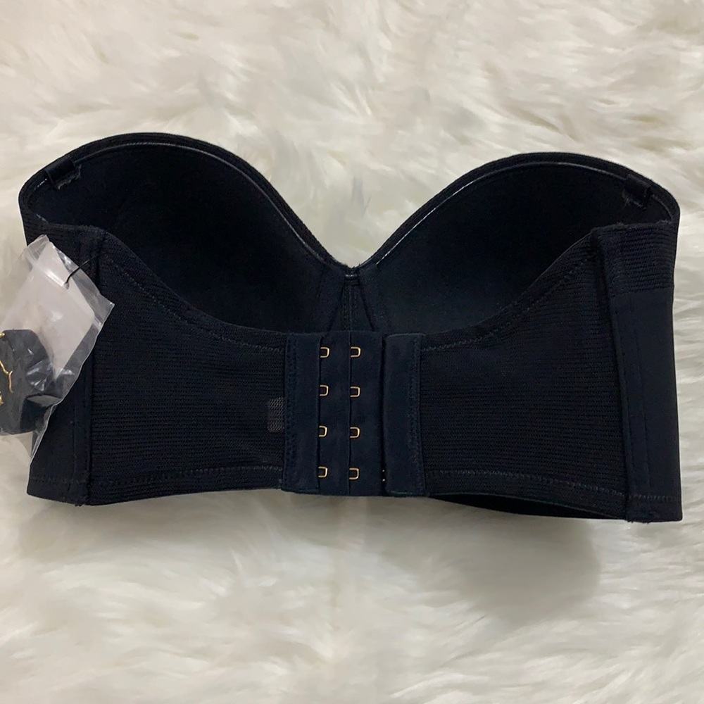 NWT Lively The No Wire Strapless Bra Jet Black - Picture 8 of 12